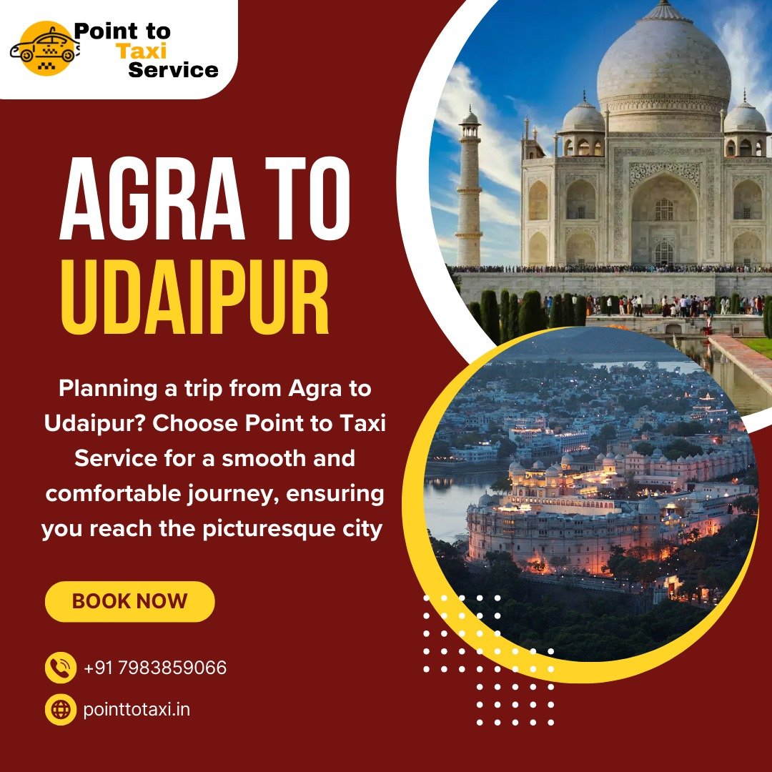 Agra to Udaipur Taxi Service